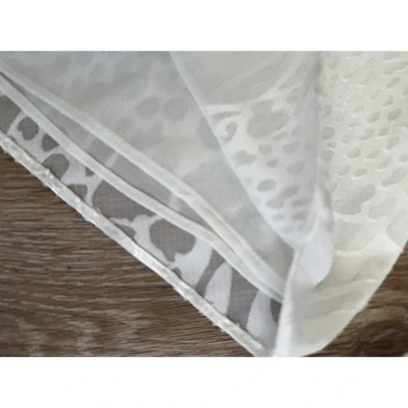 White House Black Market Feminine Romantic Ruffle Long Sleeve Lined Blouse S - Picture 11 of 15